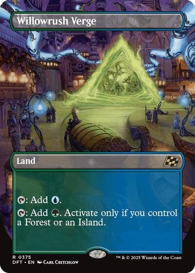 Willowrush Verge (Borderless) - 375 (Normal, R)