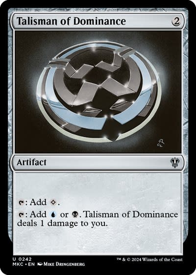 Talisman of Dominance - 242 (Normal, U)