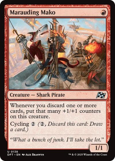 Marauding Mako - 138 (Foil, U)