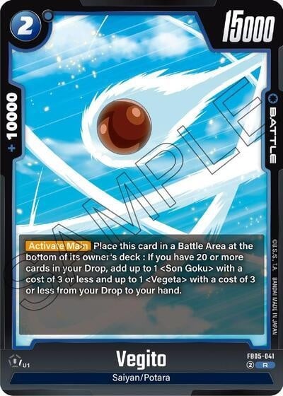 Vegito - FB05-041 (Holofoil, Rare)