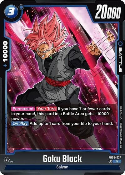 Goku Black - FB05-027 (Holofoil, Rare)