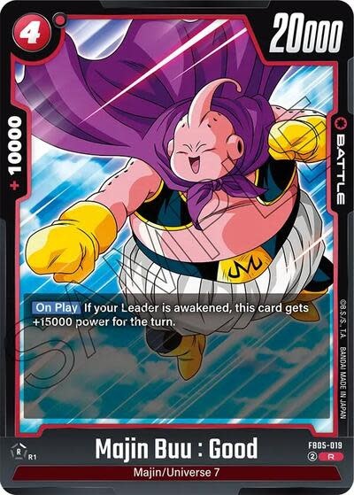 Majin Buu : Good - FB05-019 (Holofoil, Rare)