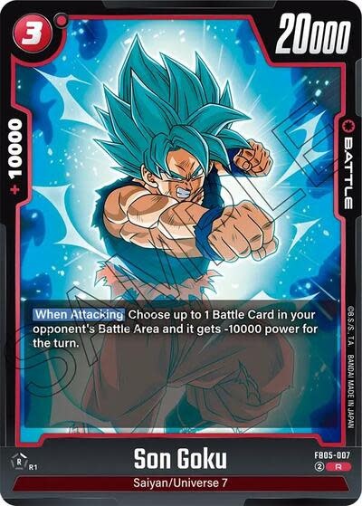 Son Goku - FB05-007 (Holofoil, Rare)