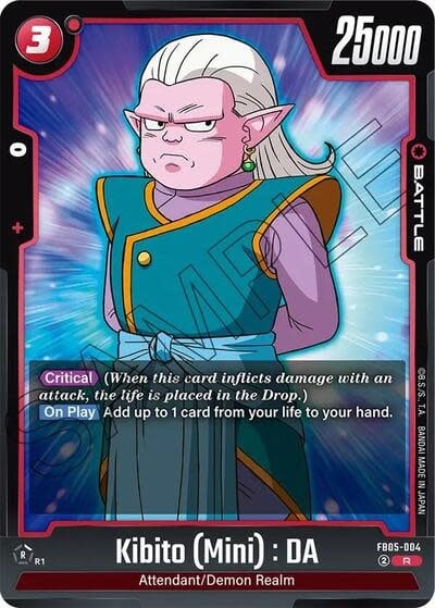 Kibito (Mini) : DA - FB05-004 (Holofoil, Rare)
