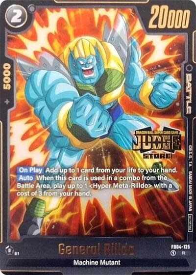 General Rilldo (Judge Pack (Store Judge) 03) (Promo) - FB04-125 (Holofoil, Rare)
