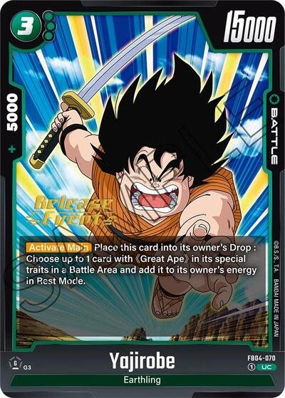 Yajirobe (Release Event) - FB04-070 (Normal, Uncommon)