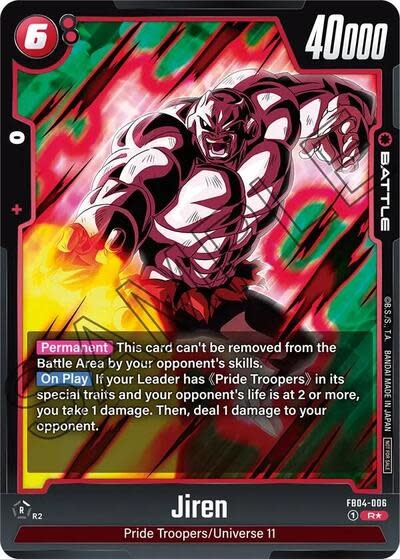 Jiren (Tournament Pack 05) (Promo) - FB04-006 (Holofoil, Rare)
