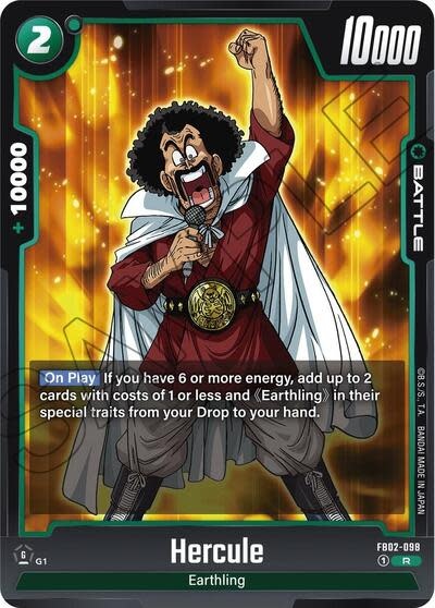 Hercule - FB02-098 (Holofoil, Rare)