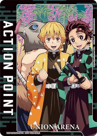 Action Point Card (AP01) (Demon Slayer) - UEPR/KMY-AP01 (Foil, Action Point)