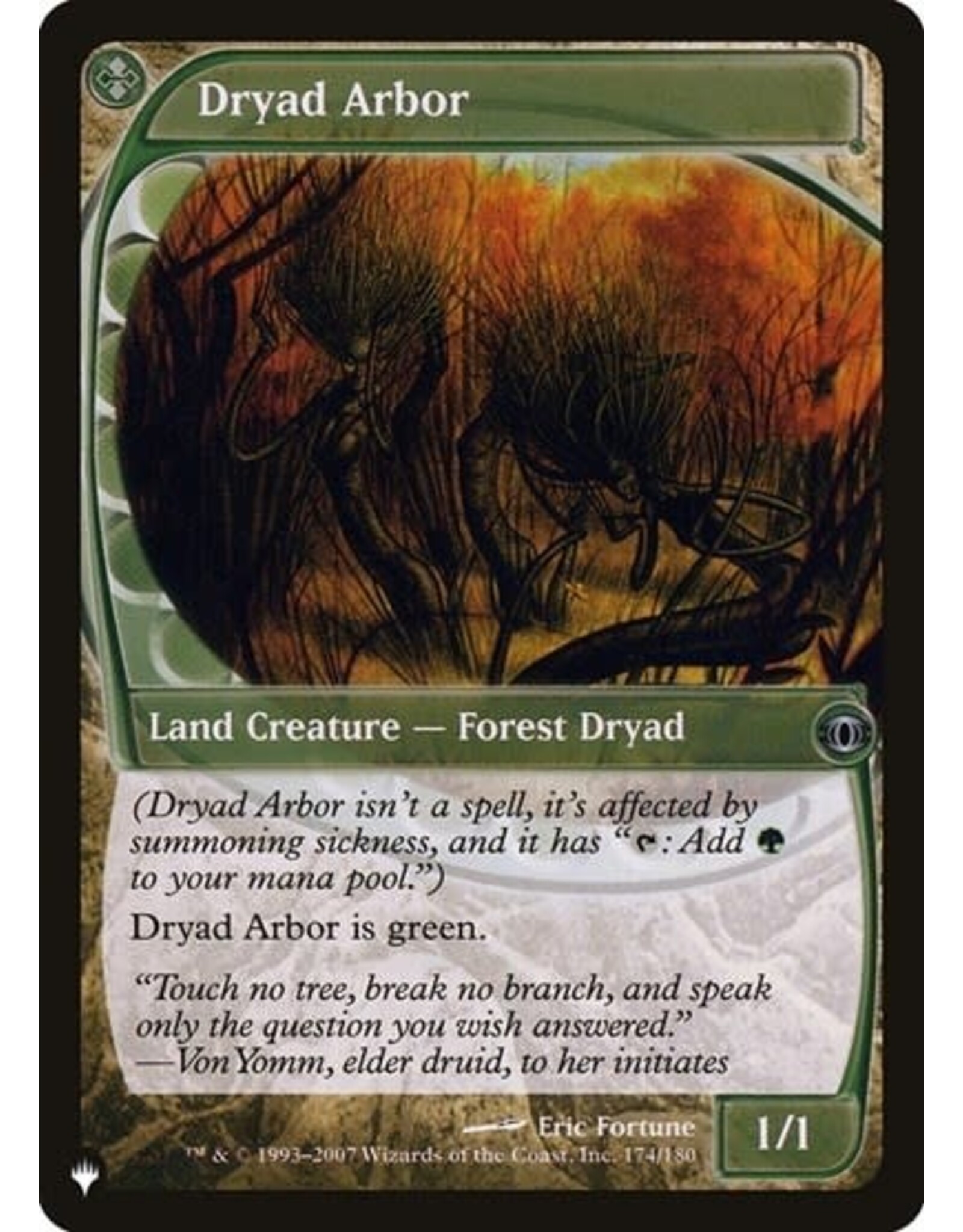 Dryad Arbor - 174/180 (Normal, U) (LIST)