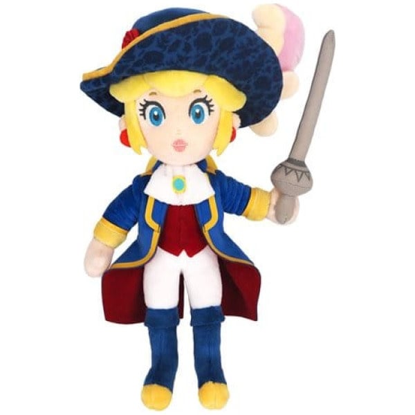 Little Buddy Princess Peach: Showtime! - Swordfighter Peach 10" Plush