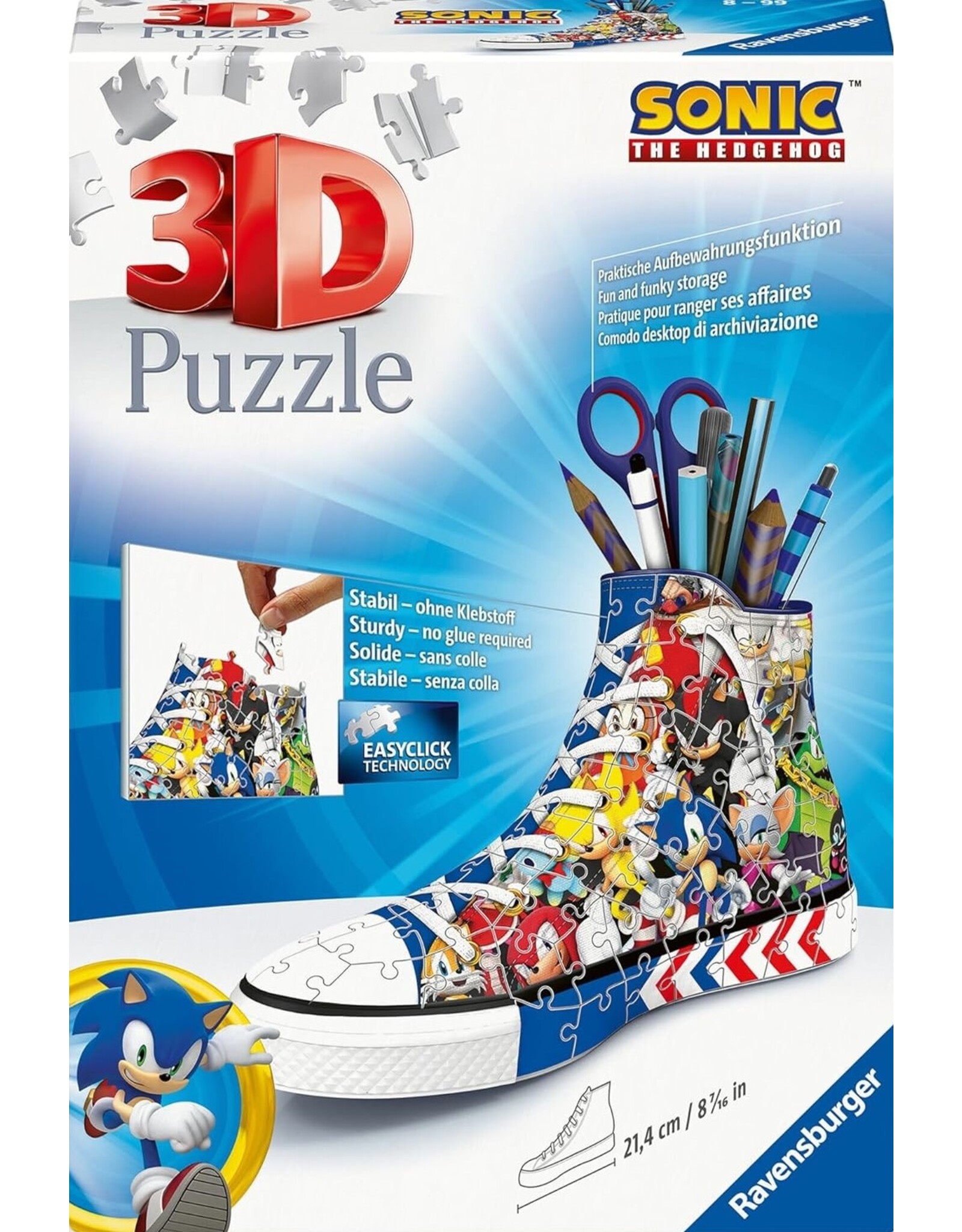 Sonic The Hedgehog - Sneaker 3D Puzzle