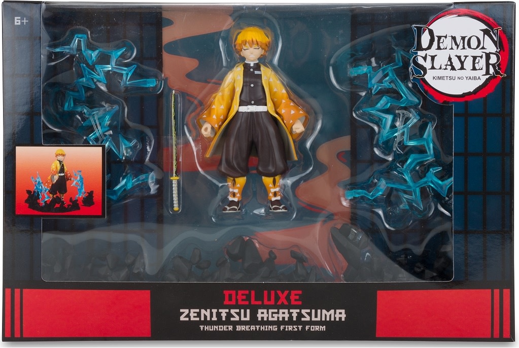McFarlane Toys Demon Slayer: Kimetsu no Yaiba - Zenitsu W/ Thunder Breath Action Figure (Wave 1)