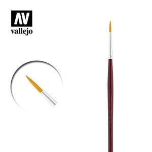 Vallejo Round Toray Brush (#0)