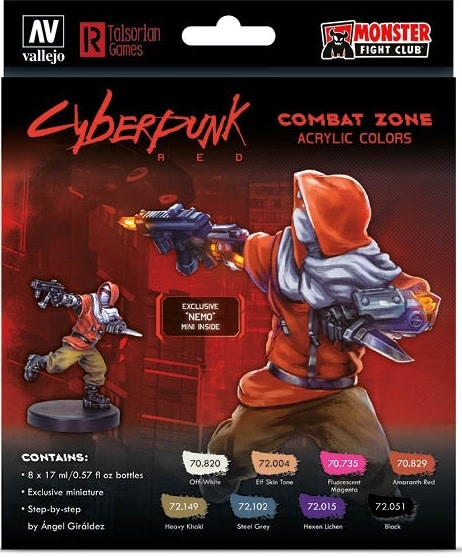 Vallejo Vallejo Color: Cyberpunk Red - Combat Zone Nemo