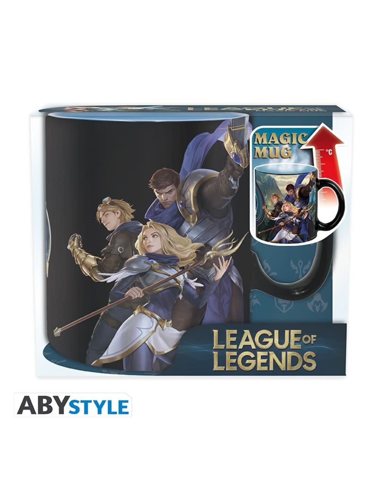 ABYSTYLE League of Legends - Group Heat Change 460ml Mug