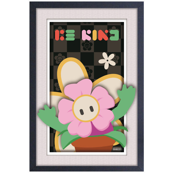 Fall Guys - Be Kind 11" x 17" Faux Matte Print