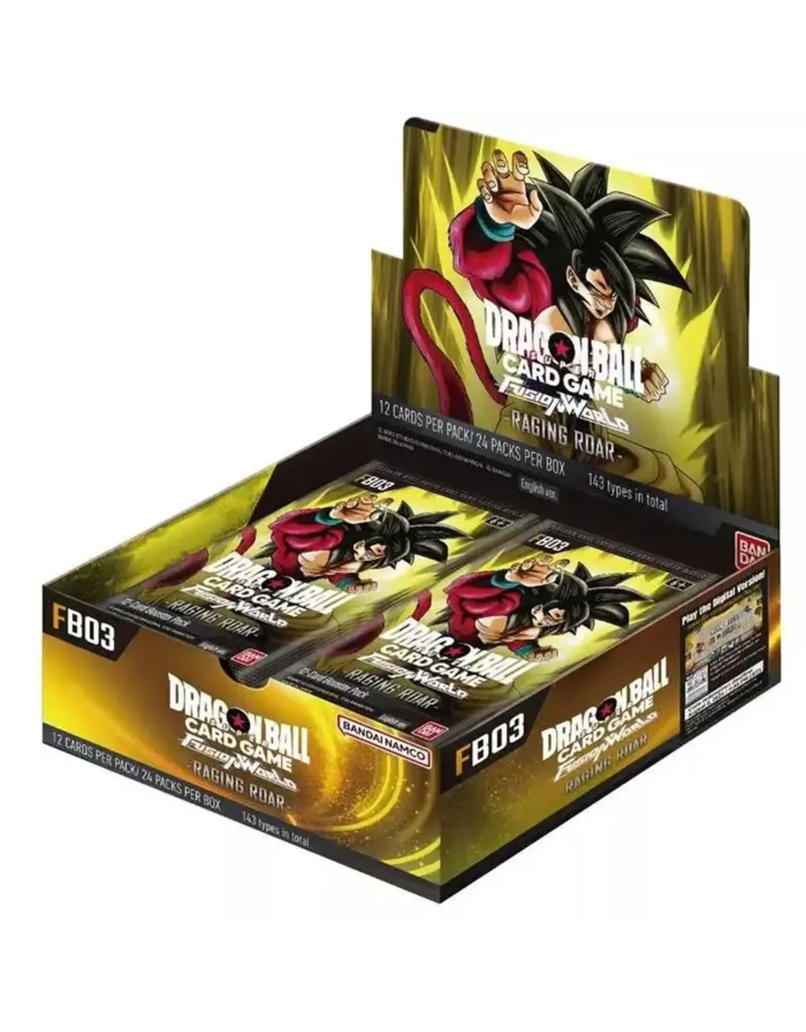 Bandai Dragon Ball Super Fusion World - Raging Roar Booster Box