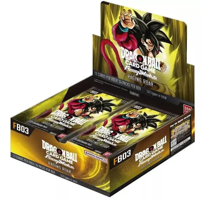 Bandai Dragon Ball Super Fusion World - Raging Roar Booster Box