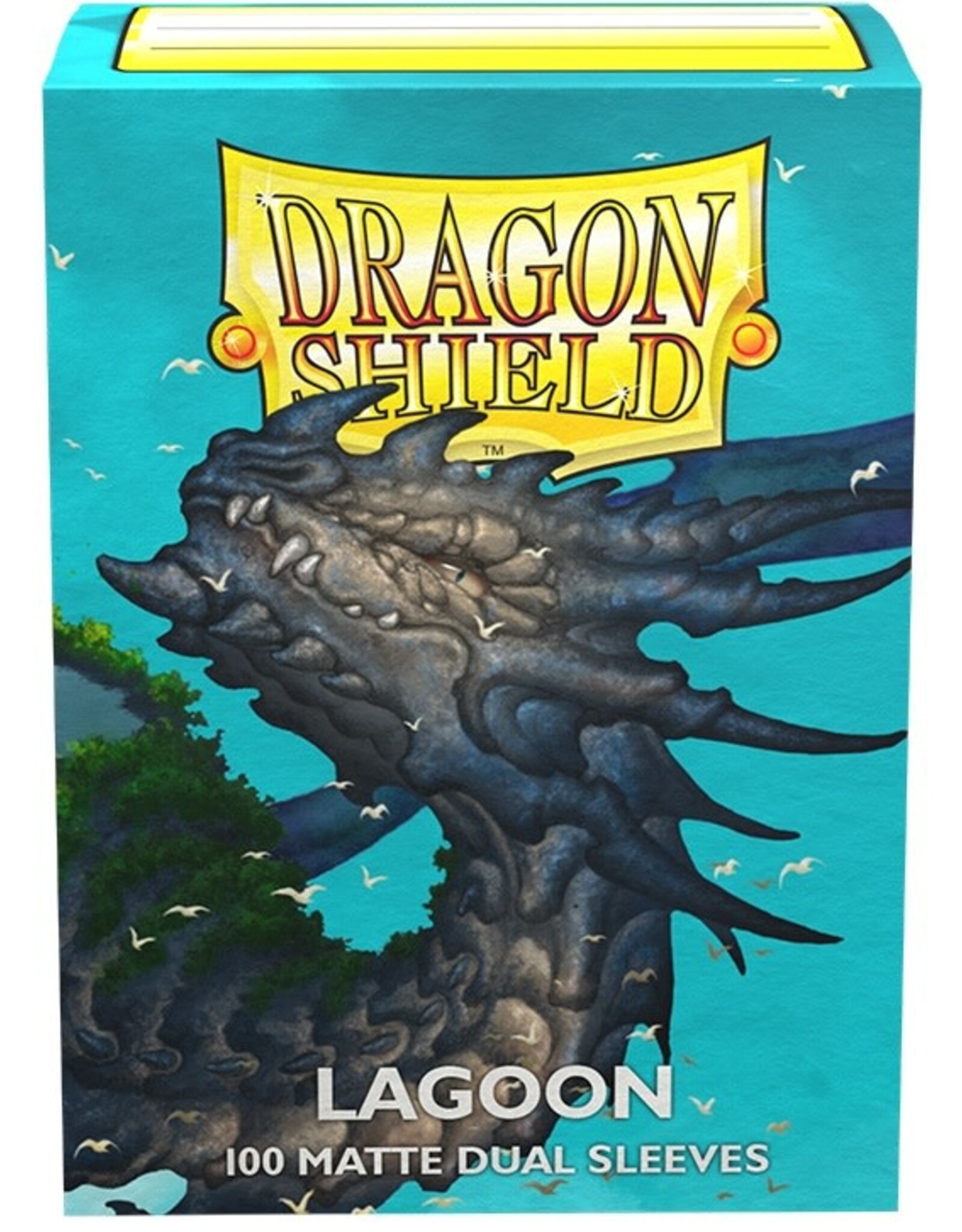 dragon shield Trading Card Sleeves (Dual Matte Lagoon) 100ct