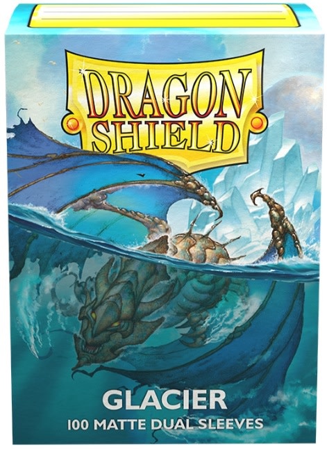 dragon shield Trading Card Sleeves (Dual Matte Glacier) 100ct