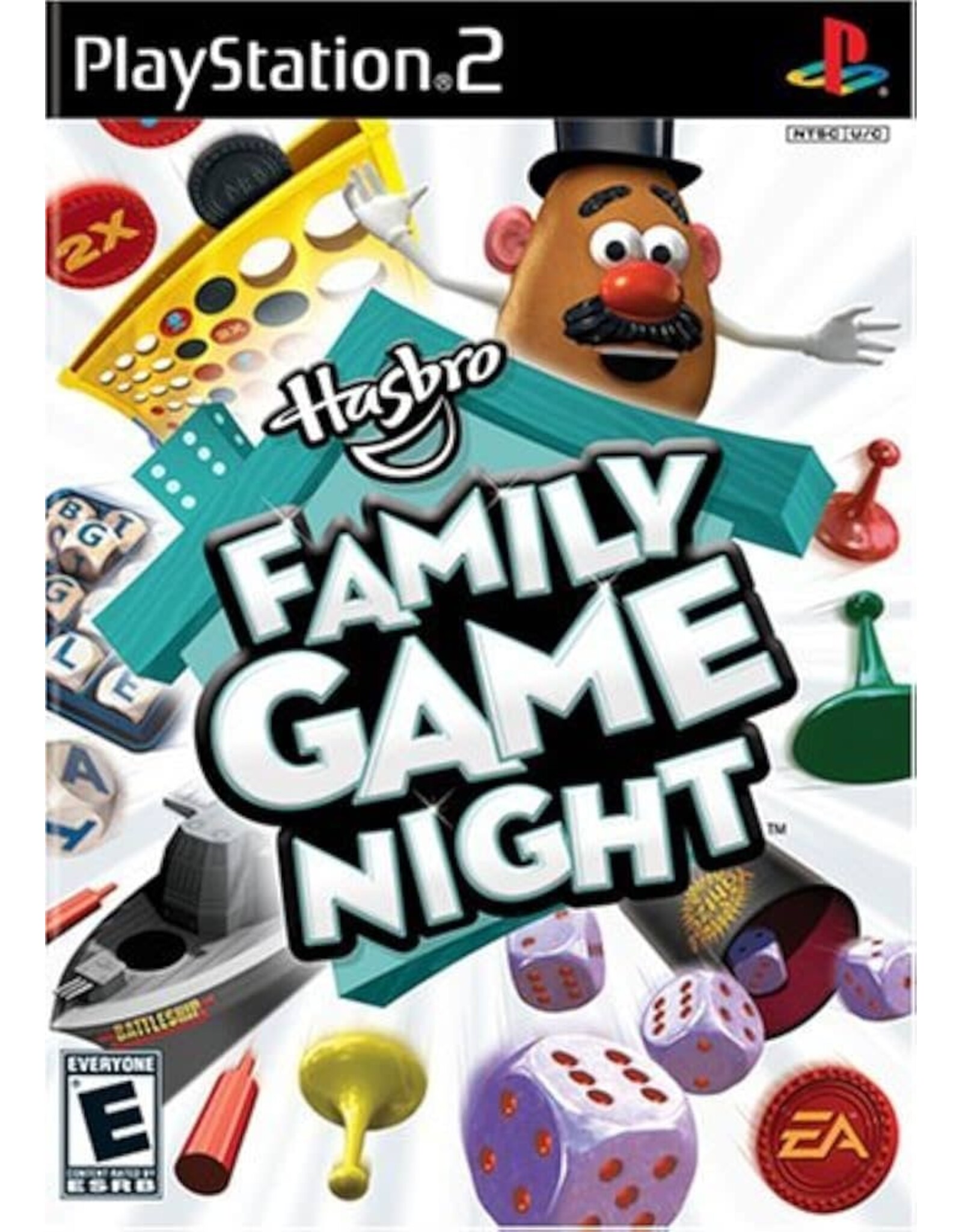 Playstation Used Game: Playstation 2 - Hashbro Family Game Night [CIB]