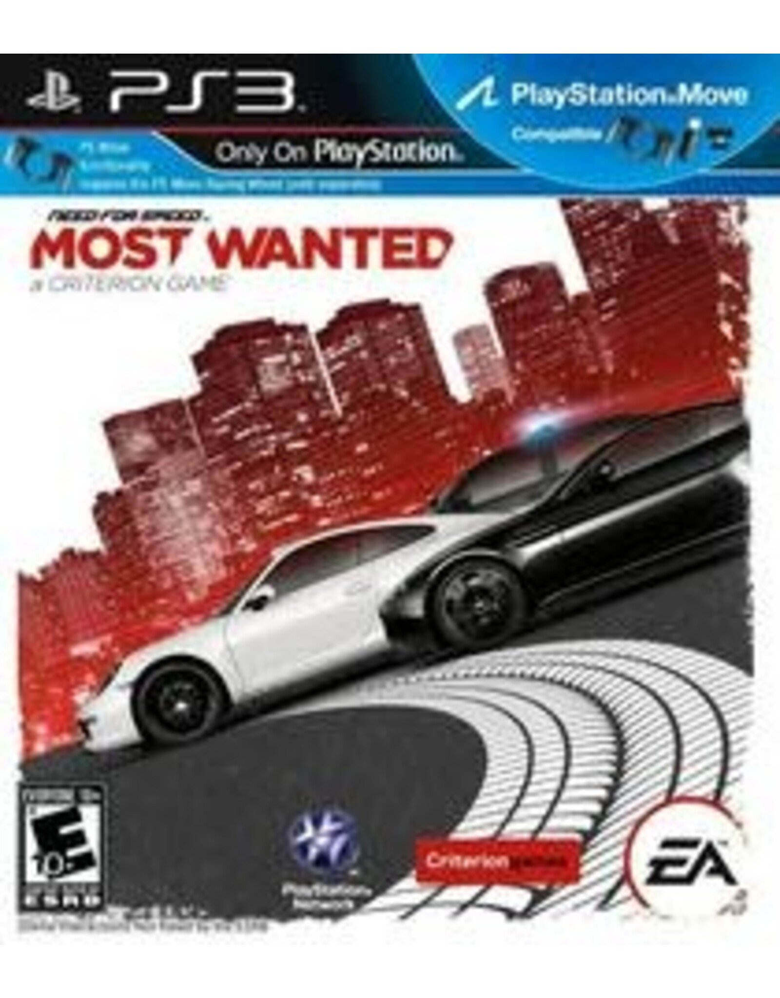 Playstation Used Game: Playstation 3 - NFS :  Most Wanted   [CIB]