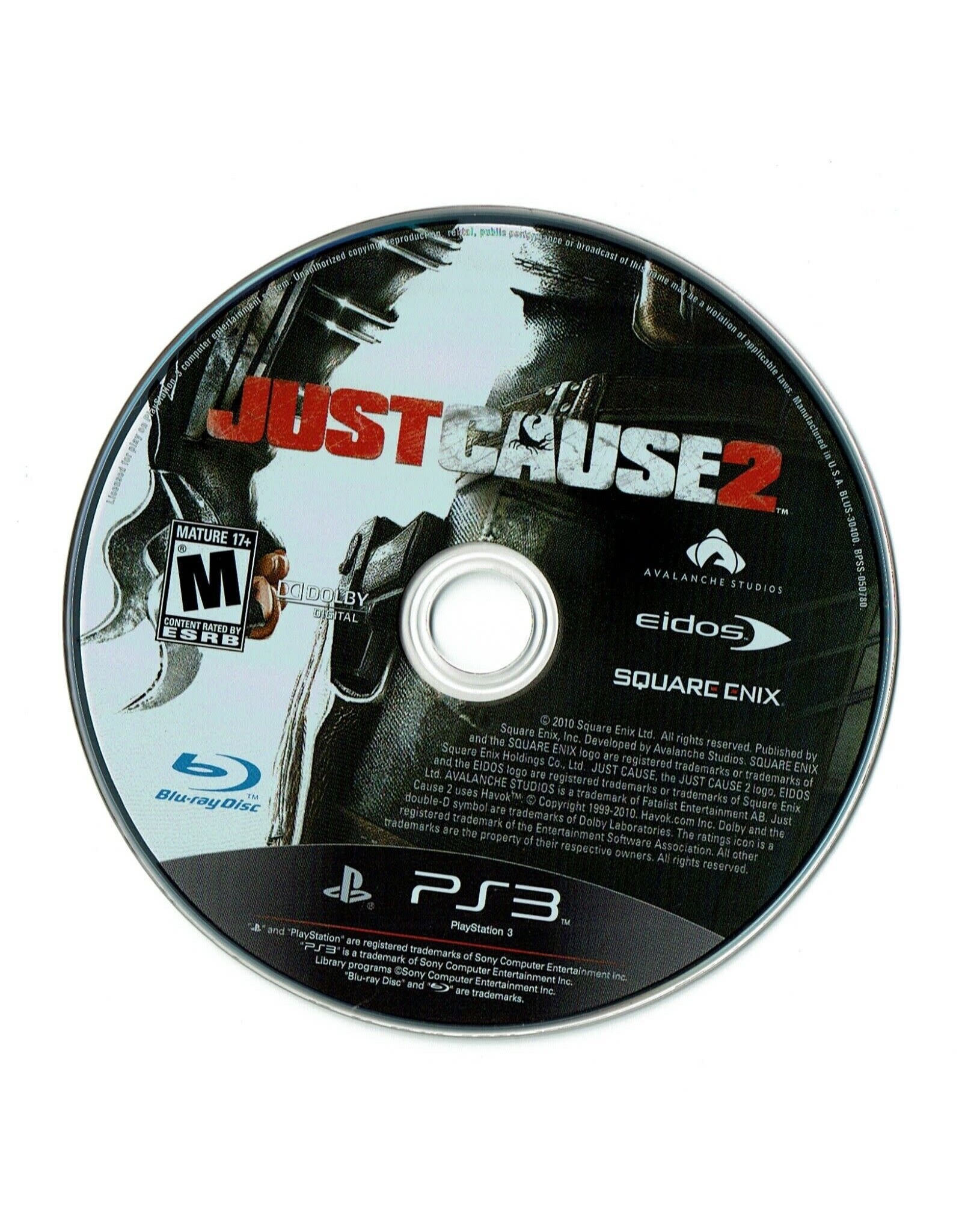 Used Game: Playstation 3 - Just Cause 2  [CIB]