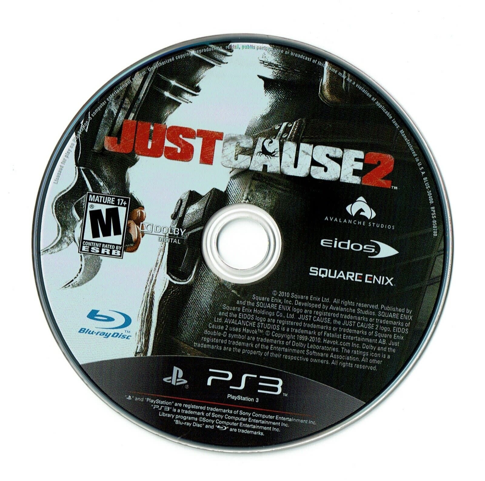 Used Game: Playstation 3 - Just Cause 2  [CIB]