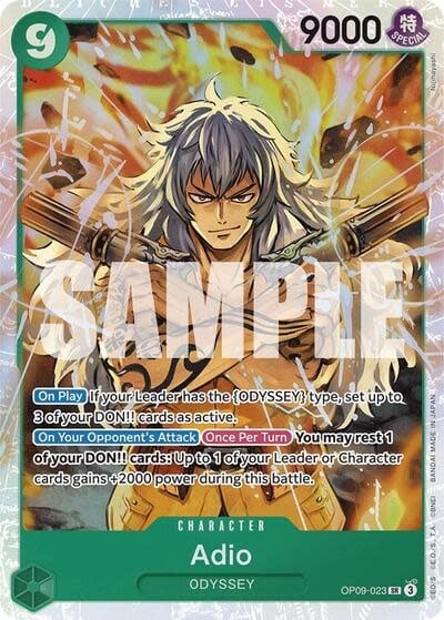 Adio - OP09-023 (Foil, SR)
