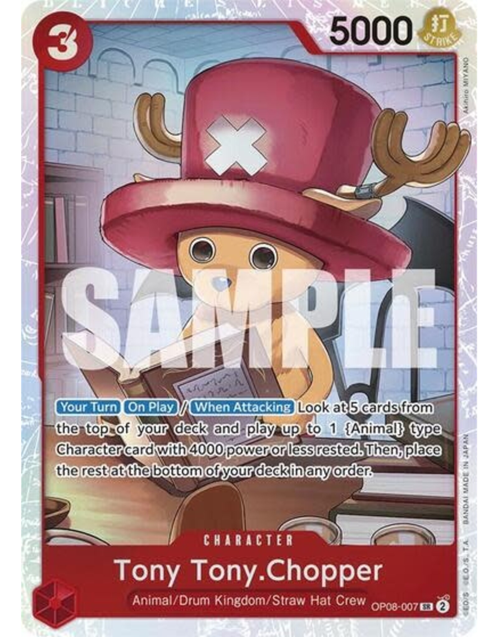 Tony Tony.Chopper (007) - OP08-007 (Foil, SR)