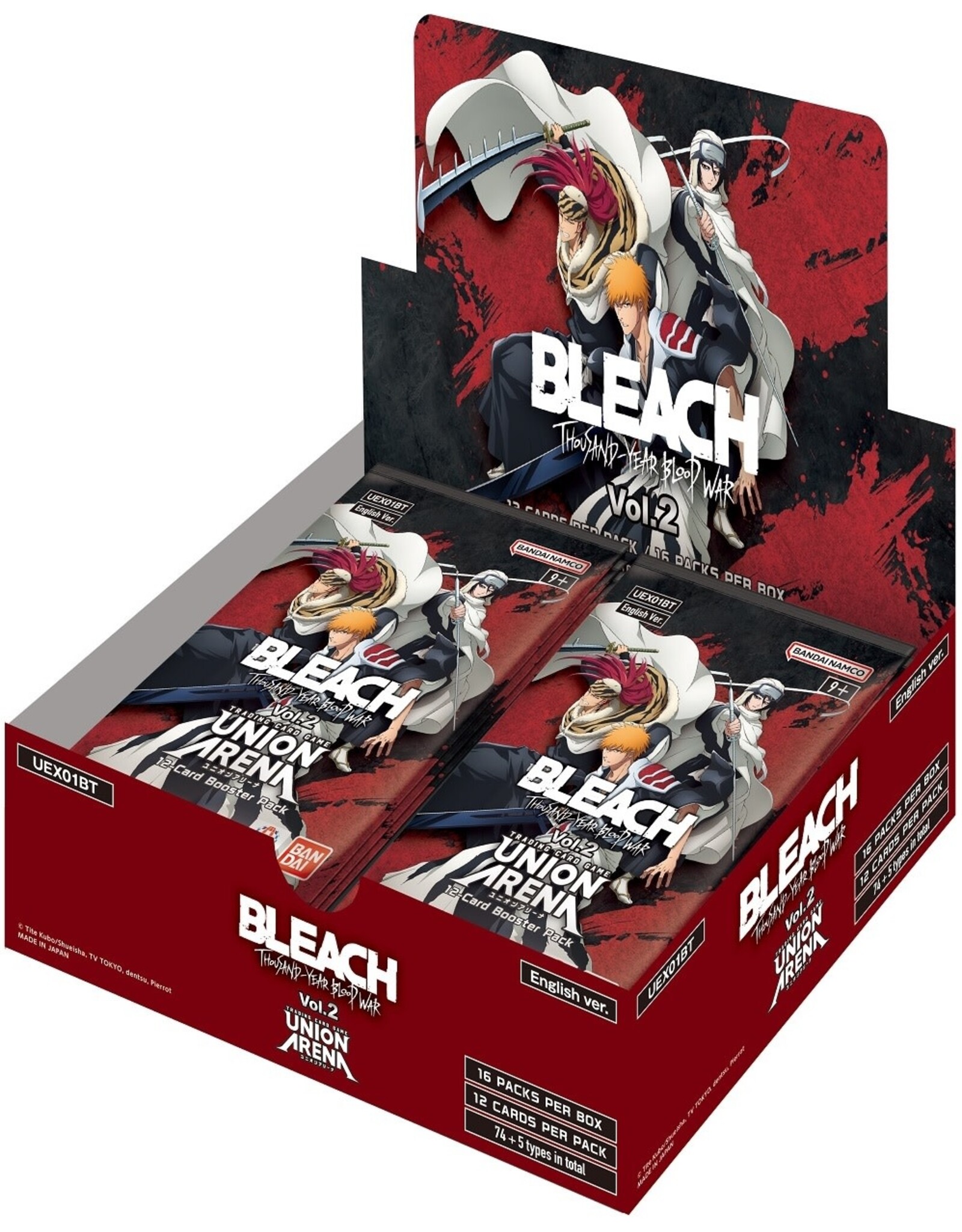 Union Arena - Bleach: Thousand Year Blood War Volume 2  Booster Box