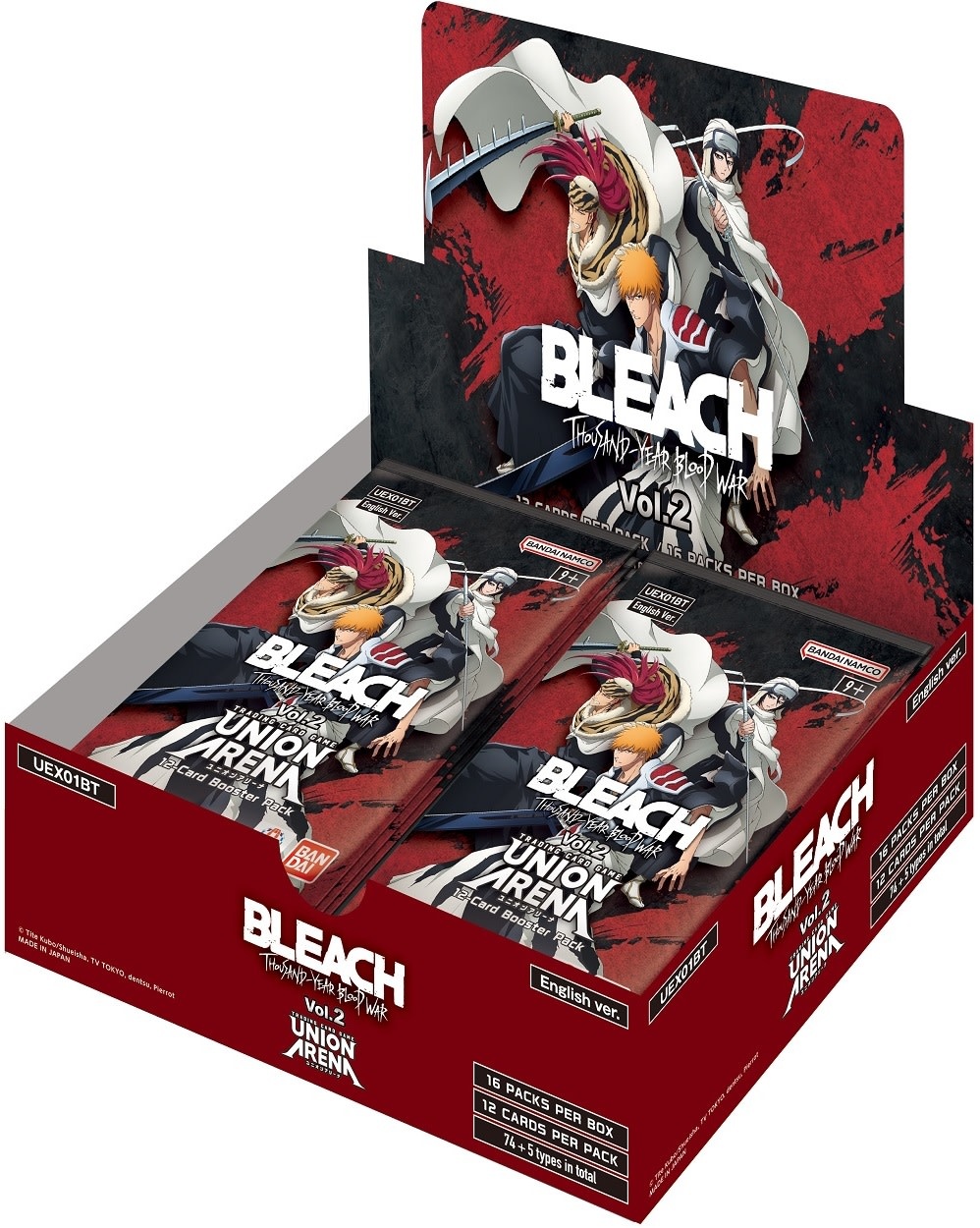 Union Arena - Bleach: Thousand Year Blood War Volume 2  Booster Box