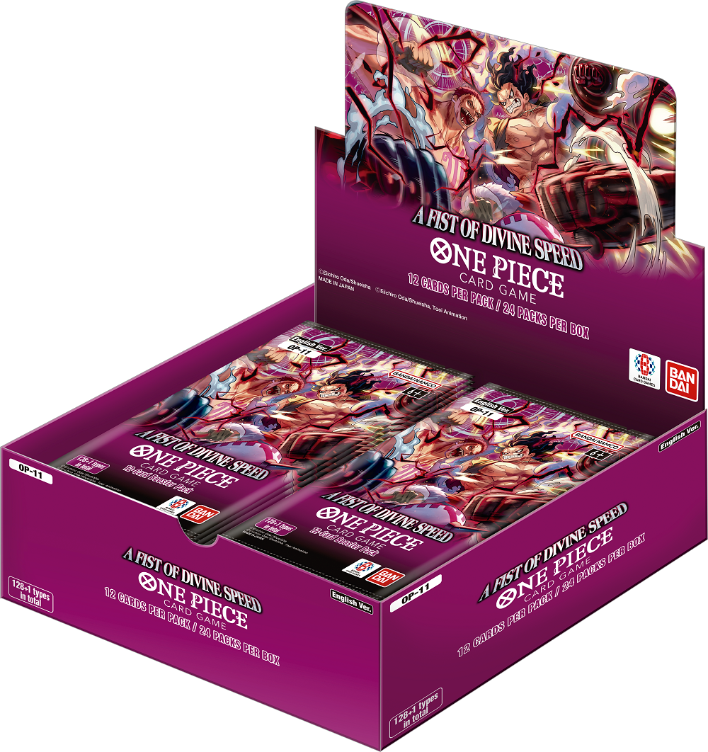 One Piece Card Game - A Fist Of Divine Speed (OP11) Booster Box