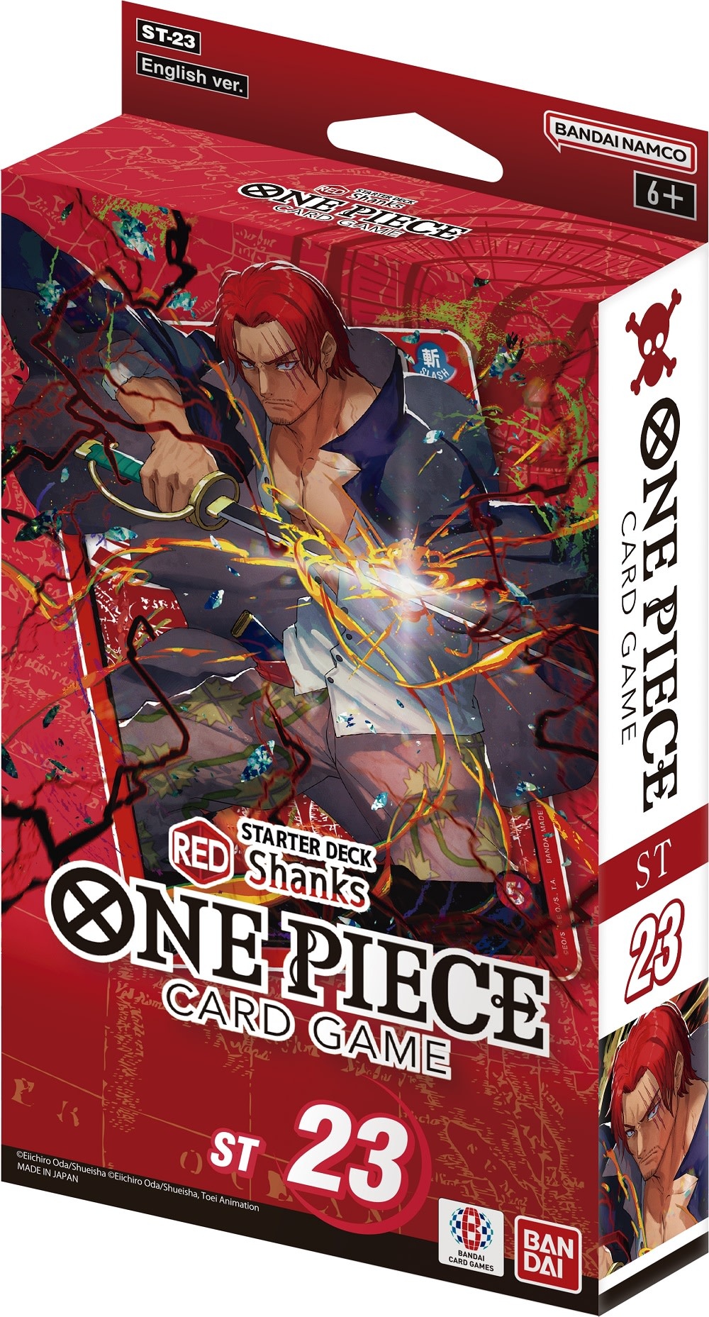 Bandai PRE-ORDER | One Piece Card Game - Shanks Starter Deck [ST23]