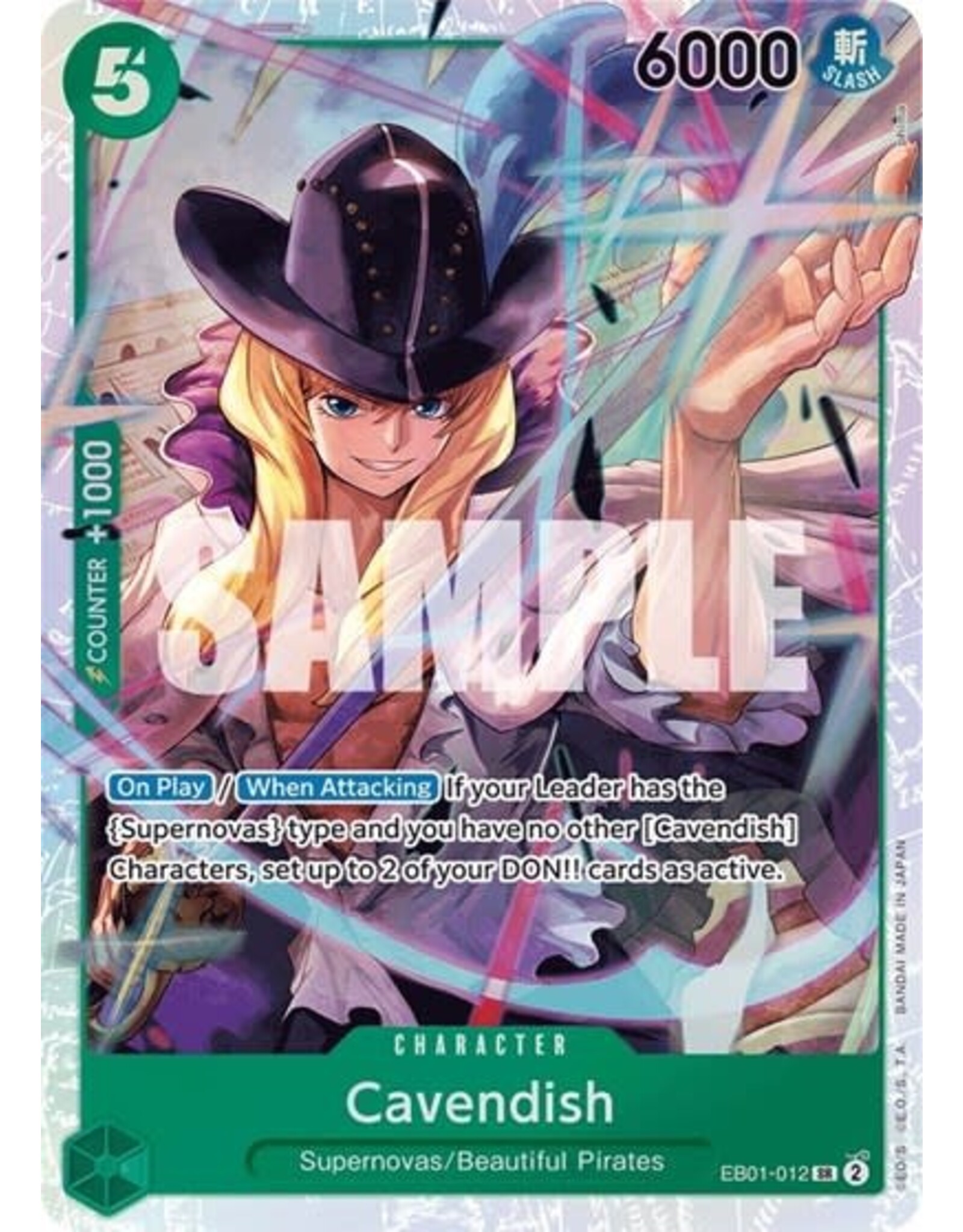 Cavendish - EB01-012 (Foil, SR)