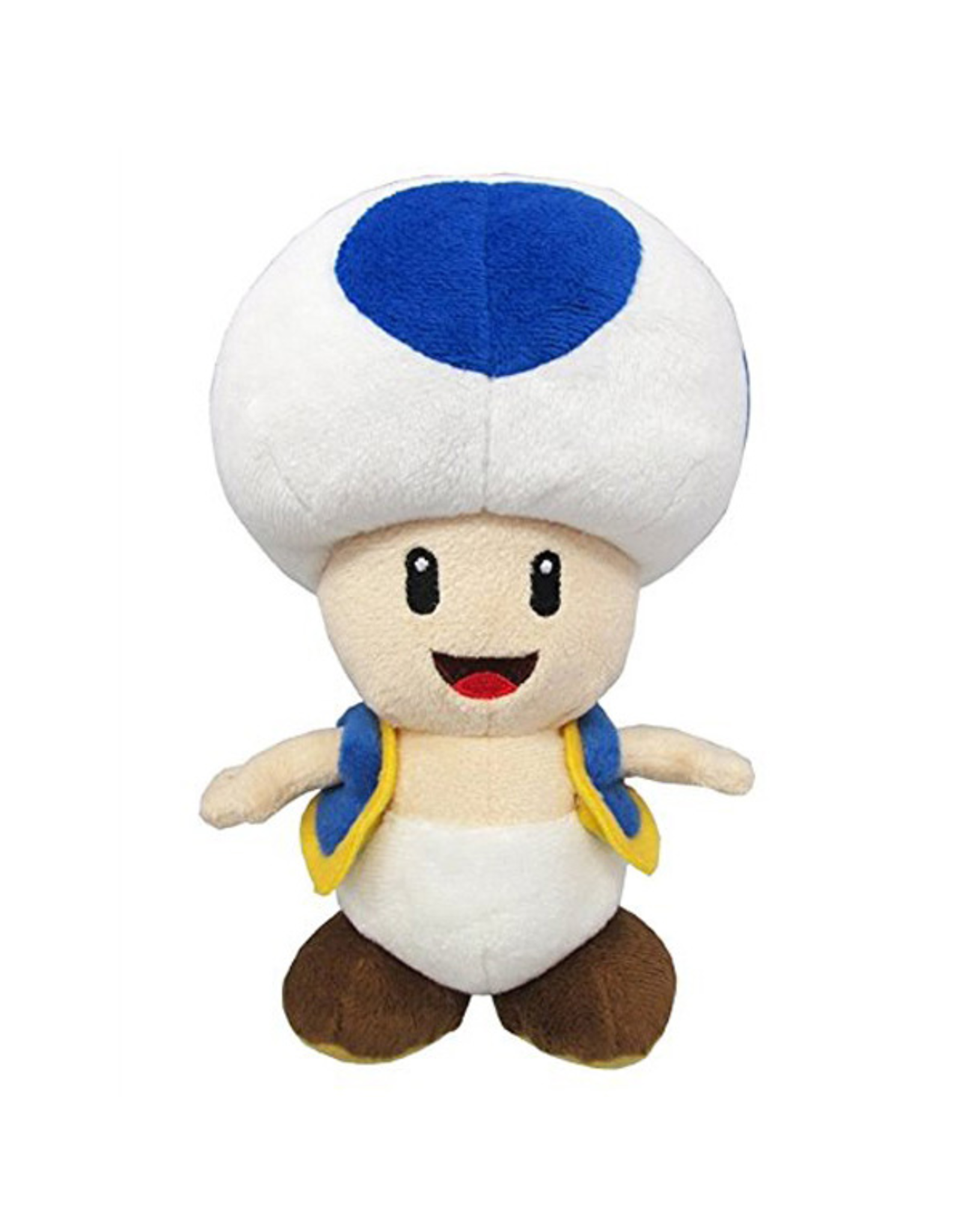 Little Buddy Super Mario Bros - Blue Toad - 8" Plush