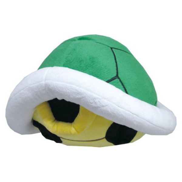 Little Buddy Super Mario Bros - Green Shell - 15" Pillow Plush