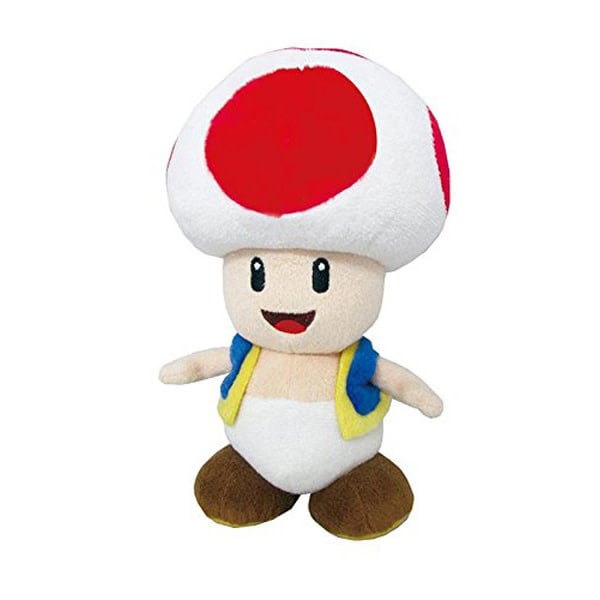 Little Buddy Super Mario Bros - Toad - 8" Plush