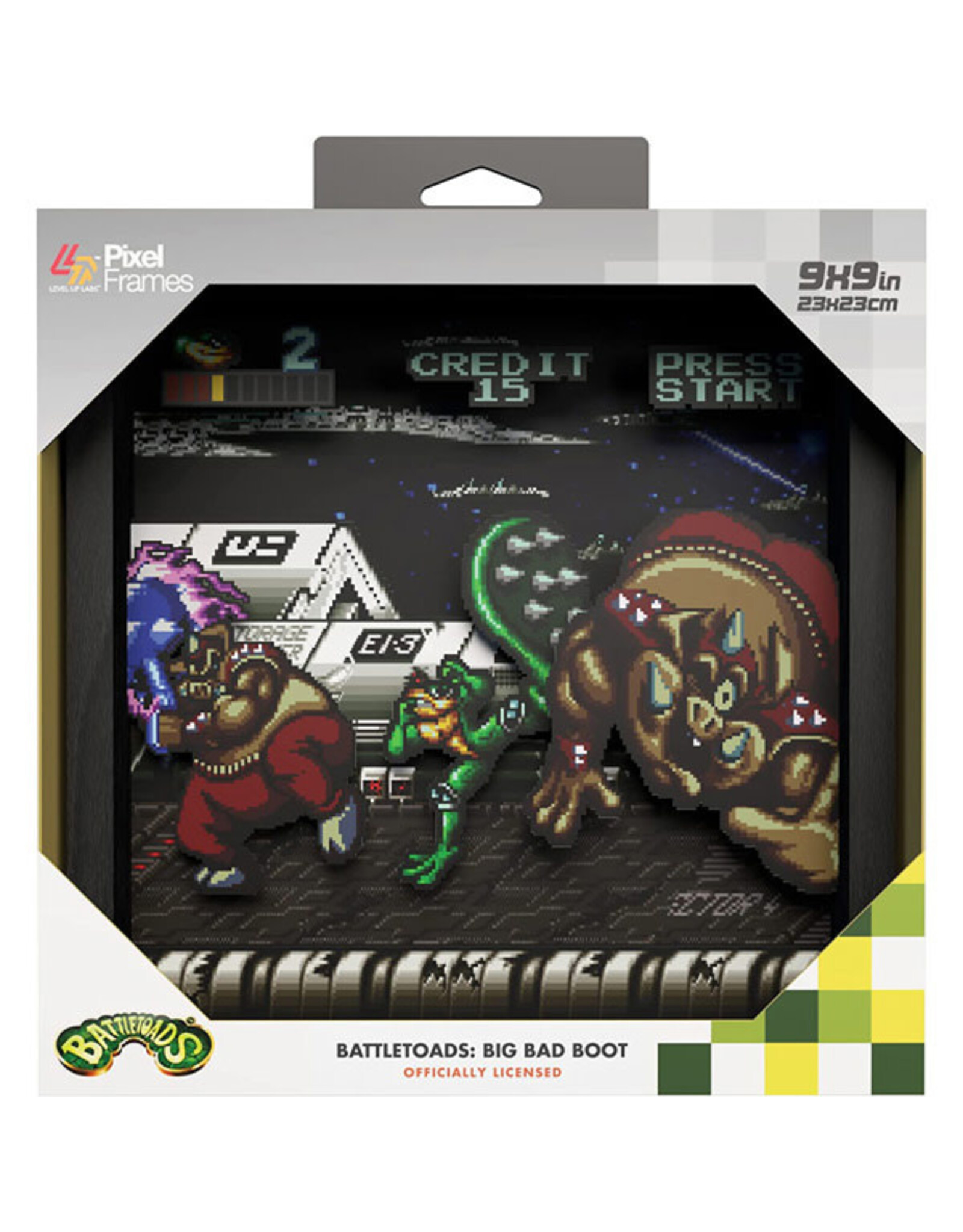 Pixelframe Pixelframe - BattleToads - 9"x9"