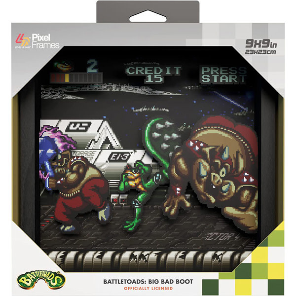 Pixelframe Pixelframe - BattleToads - 9"x9"