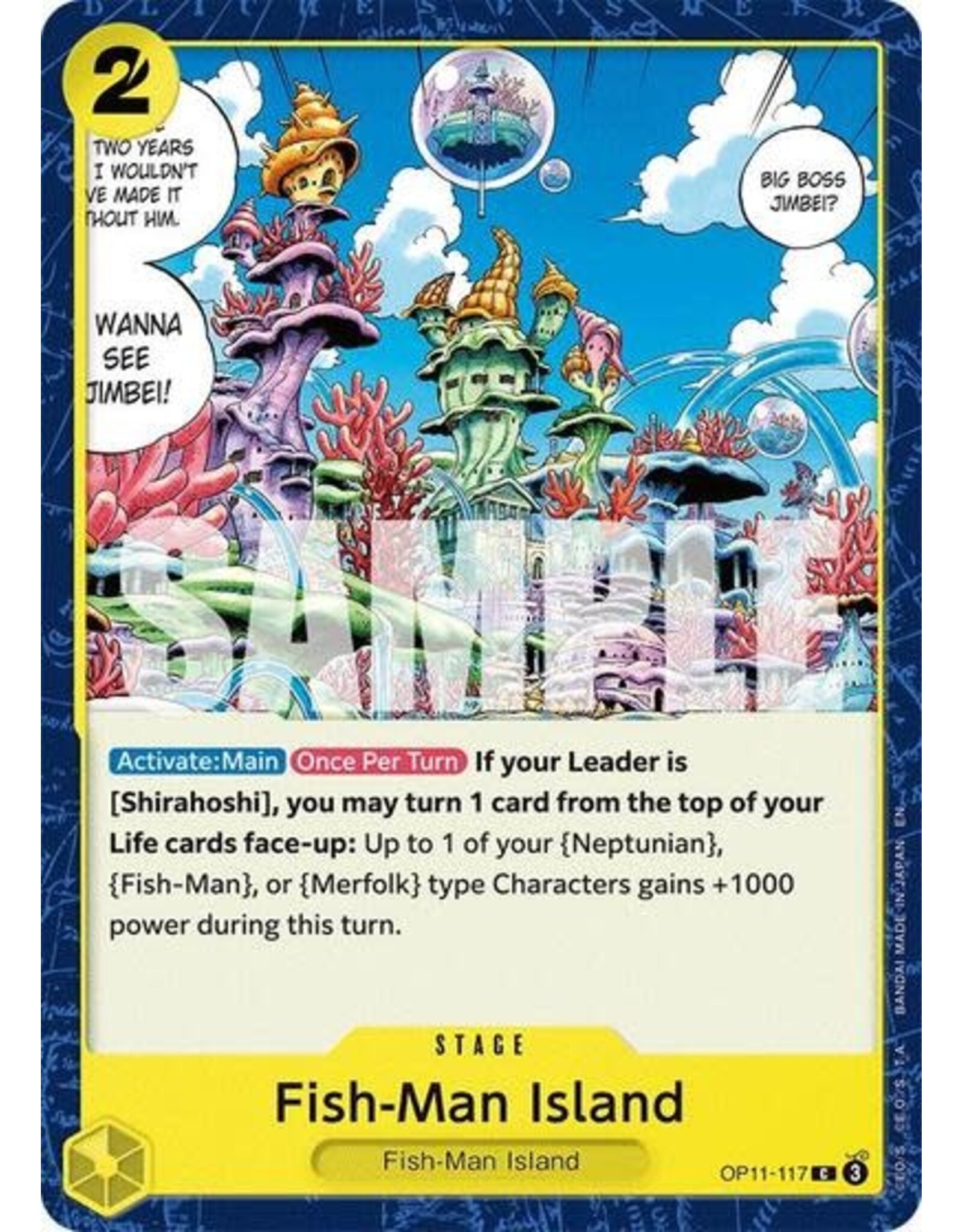 Fish-Man Island - OP11-117 (Normal, C)