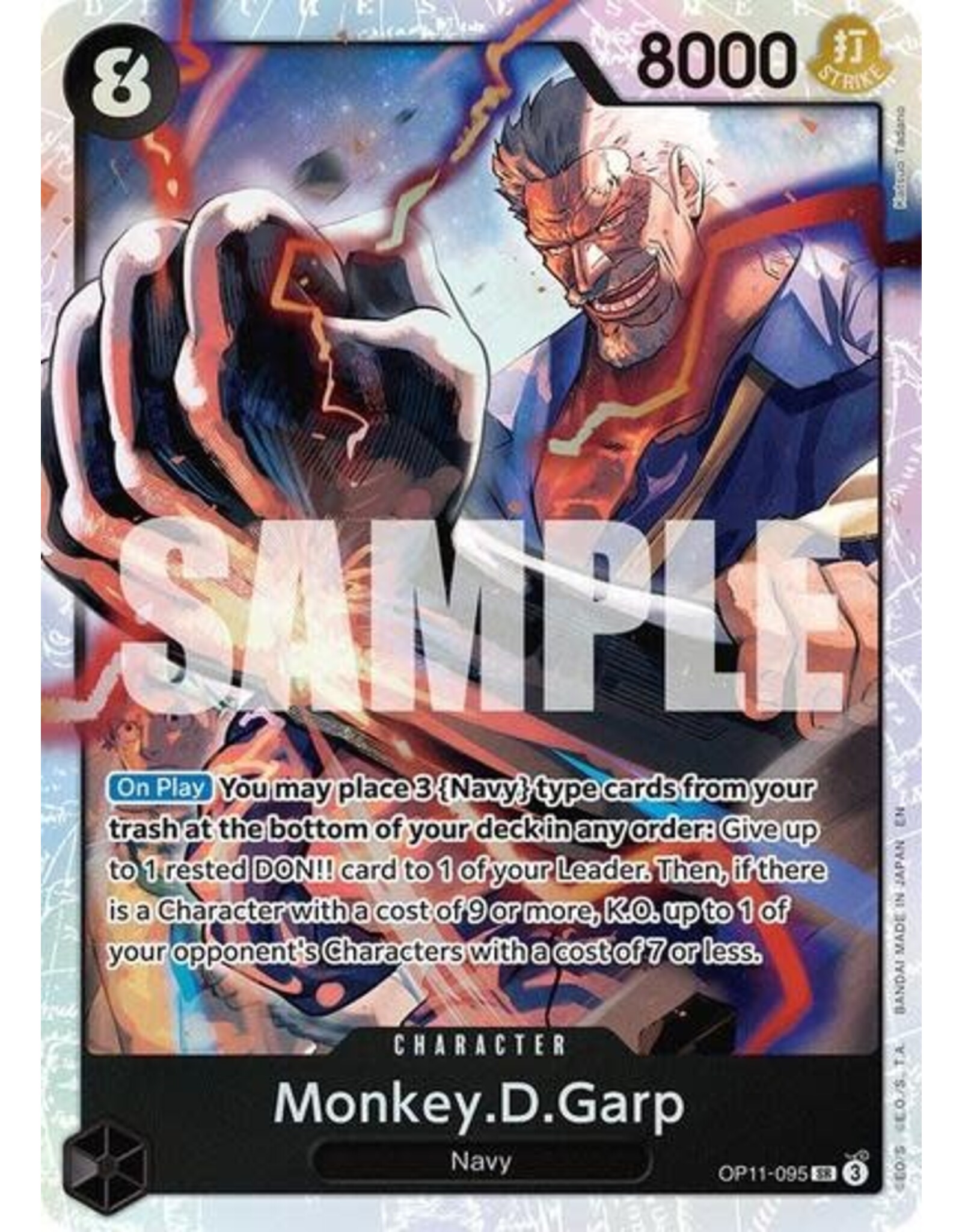 Monkey.D.Garp - OP11-095 (Foil, SR)