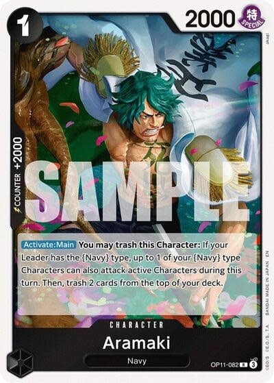 Aramaki - OP11-082 (Foil, R)