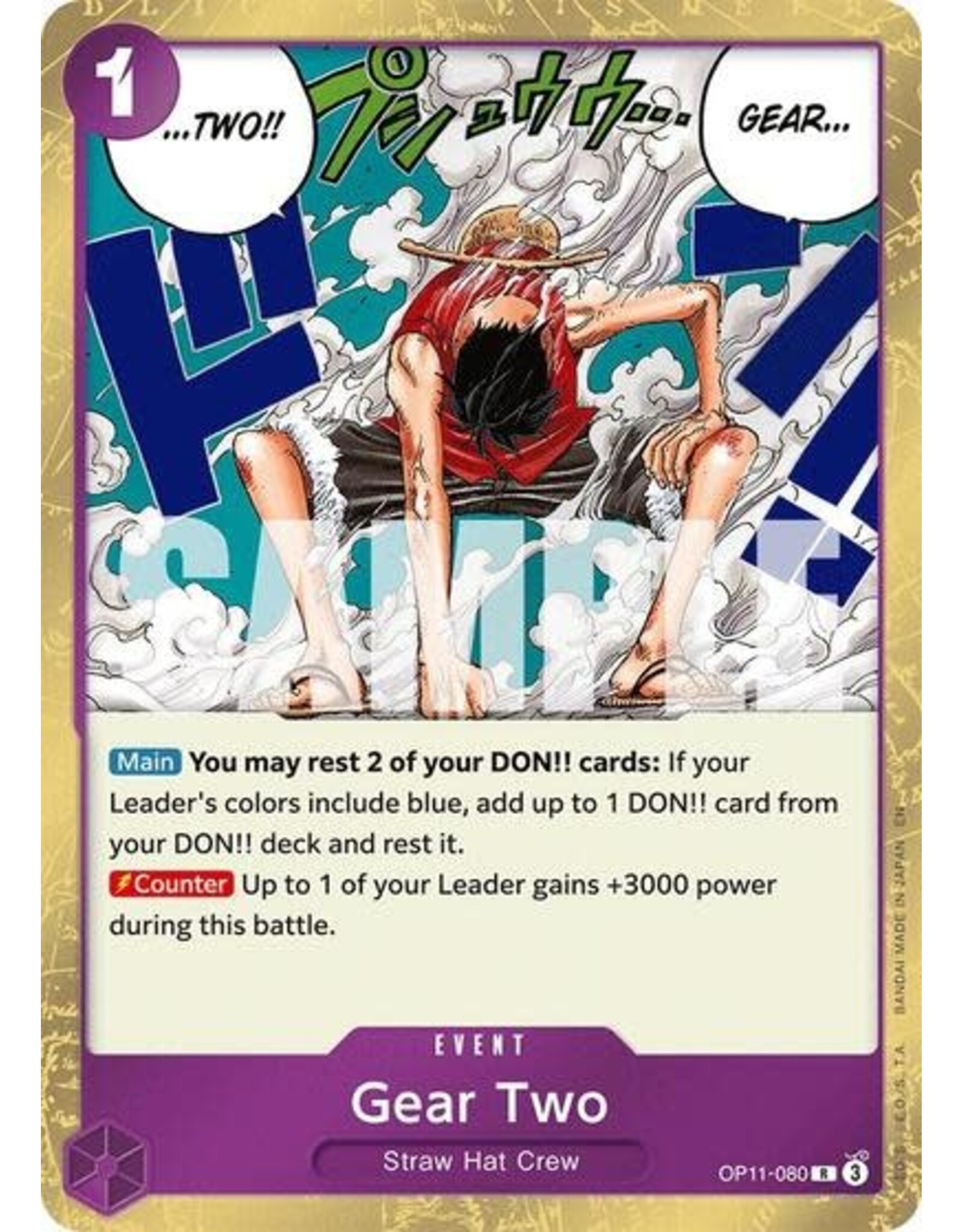 Gear Two - OP11-080 (Foil, R)