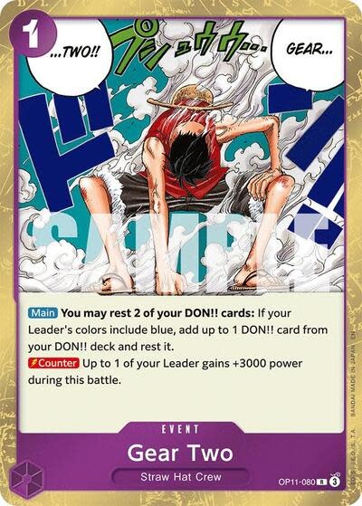 Gear Two - OP11-080 (Foil, R)