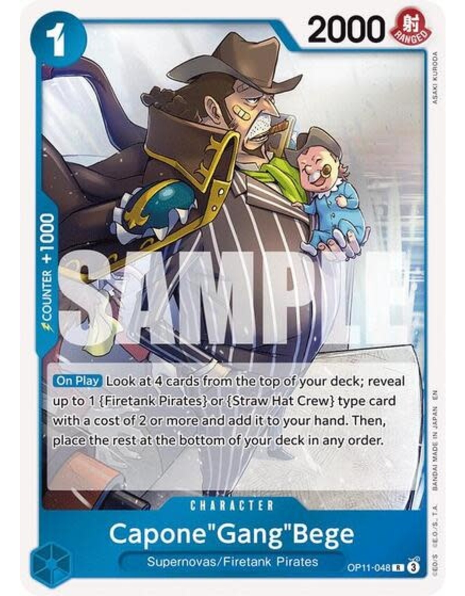 Capone"Gang"Bege (048) - OP11-048 (Foil, R)