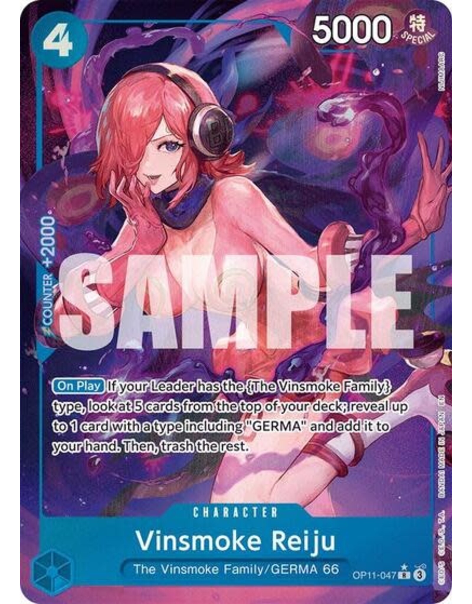Vinsmoke Reiju (Alternate Art) - OP11-047 (Foil, R)