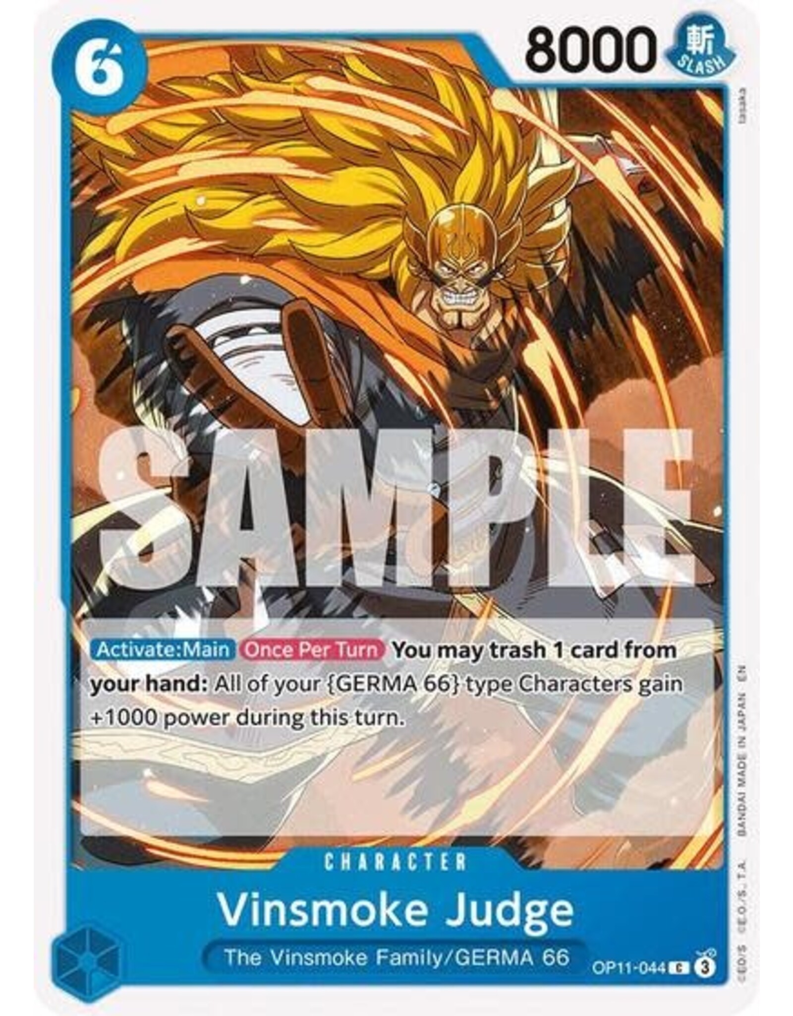Vinsmoke Judge - OP11-044 (Normal, C)