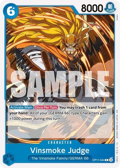 Vinsmoke Judge - OP11-044 (Normal, C)